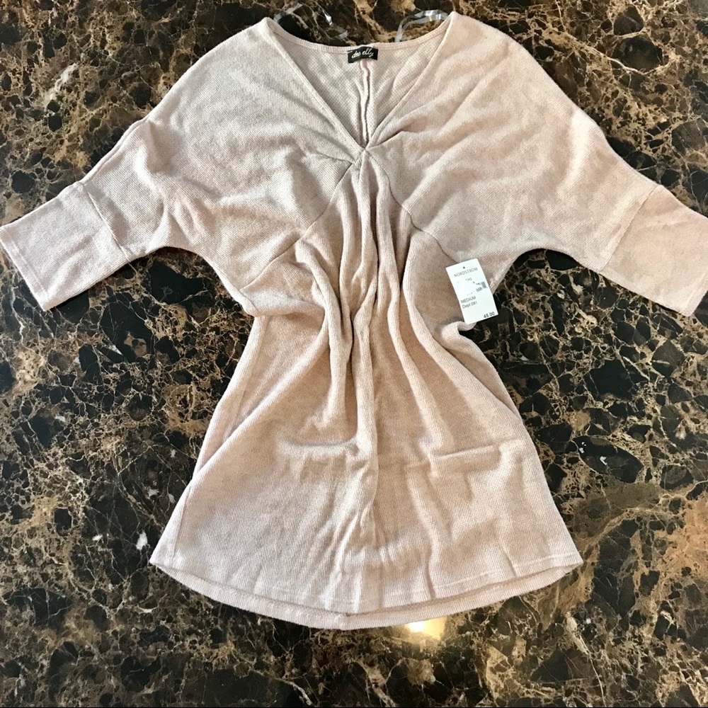 Nordstrom DEE ELLY | KNOT FRONT SWEATER DRESS | M